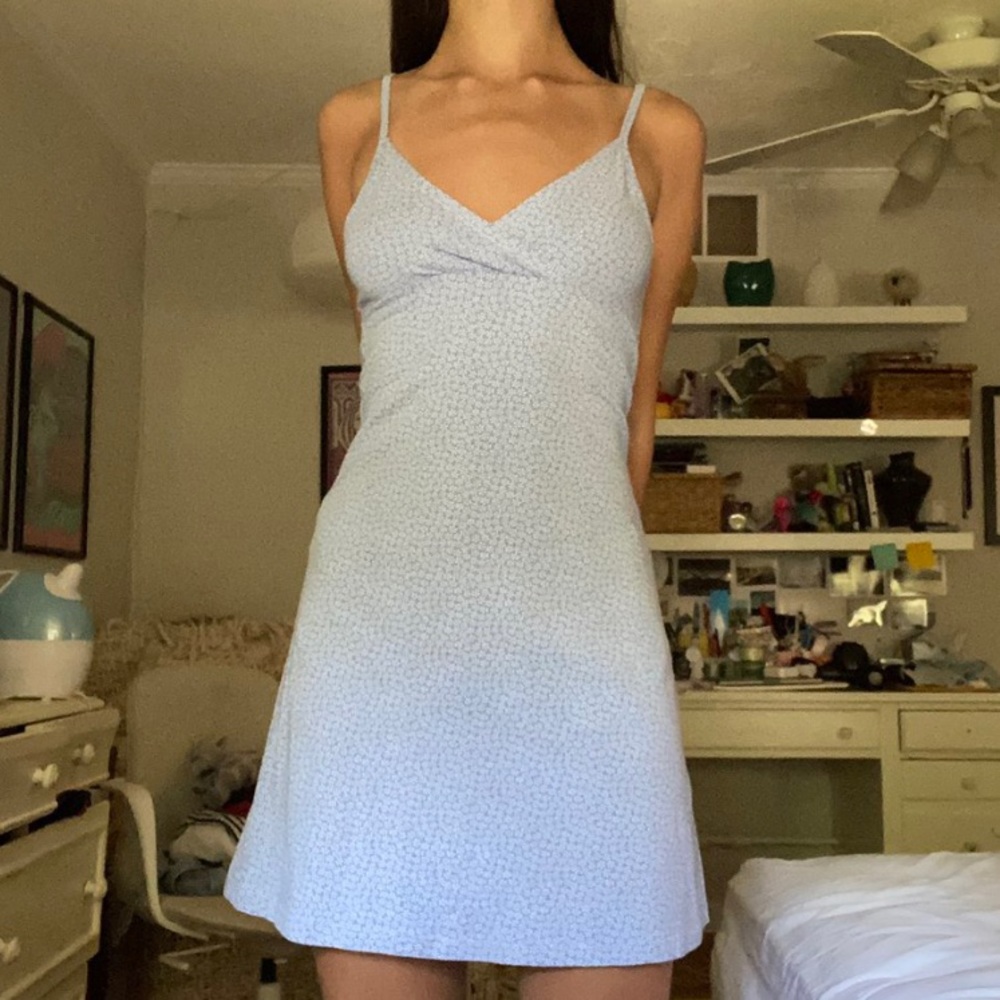 Brandy Melville blue amara dress